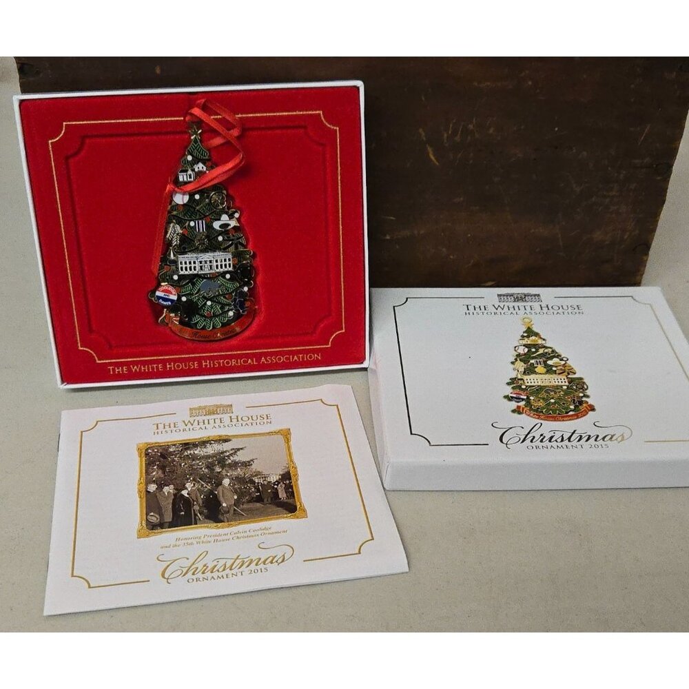 NIB The White House Historical Association 2013 Christmas Ornament